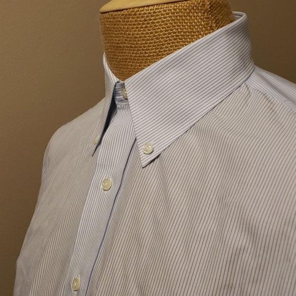 Brooks Brothers Other - Brooks brothers blue white pin stripe long sleeve